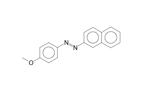 (E)-1-(4-Methoxyphenyl)-2-(2-naphthyl)diazene