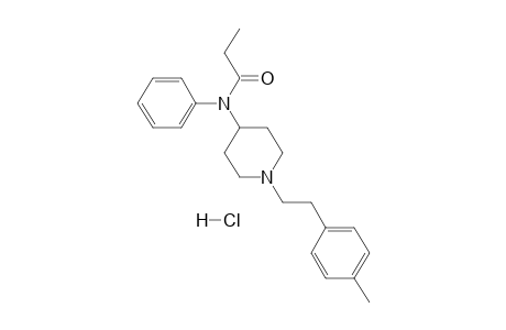 N-Phenyl-N-{1-[2-(4-methylphenyl)ethyl]-4-piperidinyl}propanamide  HC l  inkbr