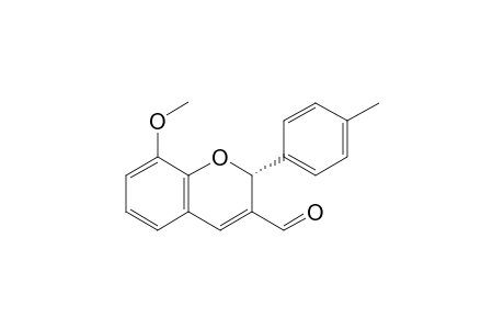 (R)-2-(p-Methylphenyl)-8-methoxy-2H-chromene-3-carbaldehyde