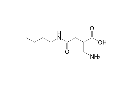 DL-2-(AMINOMETHYL)-N-BUTYLSUCCINAMIC ACID