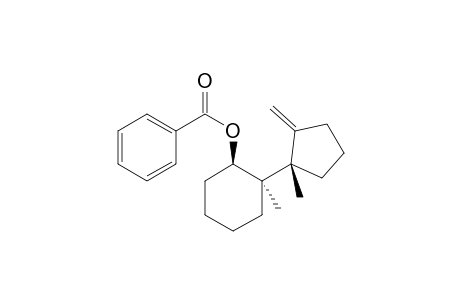 (1.beta.)-2.alpha.-Methyl-2.beta.-(1.beta.-methyl-2-methylenecyclopenty)cyclohexyl benzoate