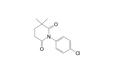 N-(p-chlorophenyl)-2,2-dimethylglutarimide