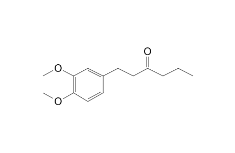 1-(3,4-Dimethoxyphenyl)hexan-3-one