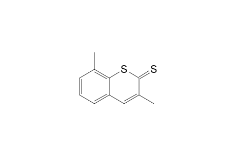 3,8-Dimethyl-benzothiopyran-2-thione