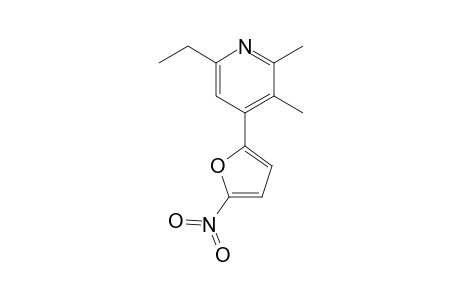 6-Ethyl-2,3-dimethyl-4-(5-nitro-2-furanyl)pyridine