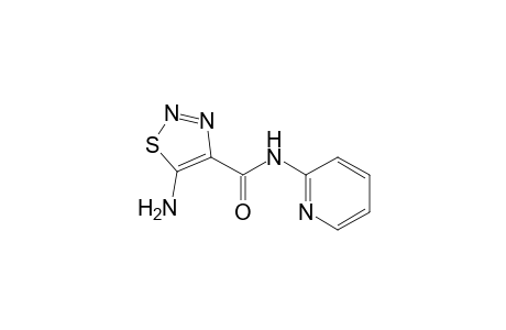 1,2,3-Thiadiazole-4-carboxamide, 5-amino-N-2-pyridinyl-