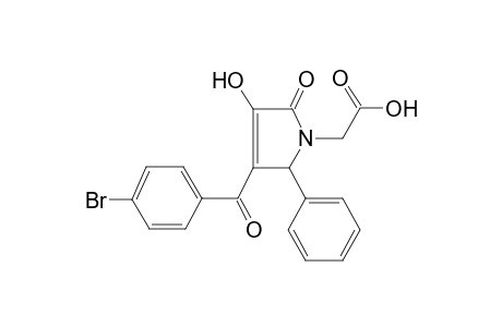 1H-pyrrole-1-acetic acid, 3-(4-bromobenzoyl)-2,5-dihydro-4-hydroxy-5-oxo-2-phenyl-