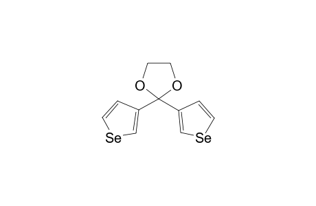 2,2-di(selenophen-3-yl)-1,3-dioxolane