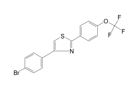 4-(p-bromophenyl)-2-[p-(trifluoromethoxy)phenyl]thiazole
