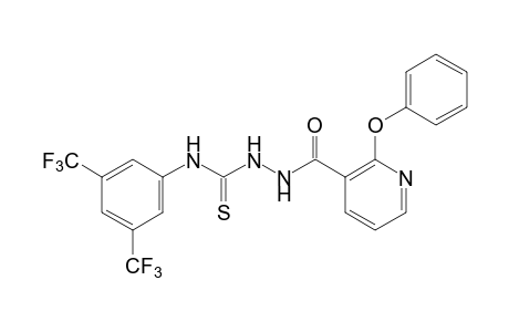 4-(alpha,alpha,alpha,alpha',alpha',alpha'-HEXAFLUORO-3,5-XYLYL)-1-(2-PHENOXYNICOTINOYL)-3-THIOSEMICARBAZIDE