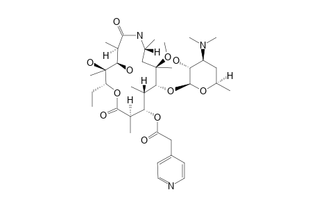 6-O-METHYL-3-O-DECLADINOSYL-3-O-(PYRIDIN-4-YL)ACETYL-8A-AZA-8A-HOMOERYTHROMYCIN_A