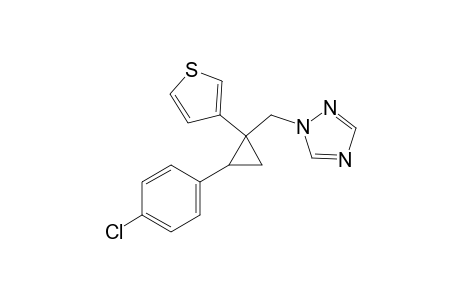 1H-1,2,4-Triazole, 1-[[2-(4-chlorophenyl)-1-(3-thienyl)cyclopropyl]methyl]-