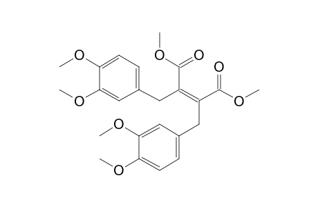 Dimethyl 2,3-bis(3,4-dimethoxybenzyl)maleate