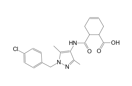 6-({[1-(4-chlorobenzyl)-3,5-dimethyl-1H-pyrazol-4-yl]amino}carbonyl)-3-cyclohexene-1-carboxylic acid