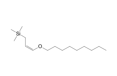 Silane, trimethyl[3-(nonyloxy)-2-propenyl]-, (Z)-