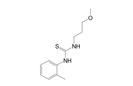 1-(3-methoxypropyl)-2-thio-3-o-tolylurea