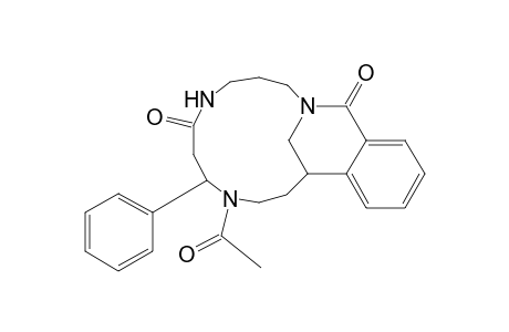 2,13-Methano-2H-2,6,10-benzotriazacyclopentadecine-1,7-dione, 10-acetyl-3,4,5,6,8,9,10,11,12,13-decahydro-9-phenyl-