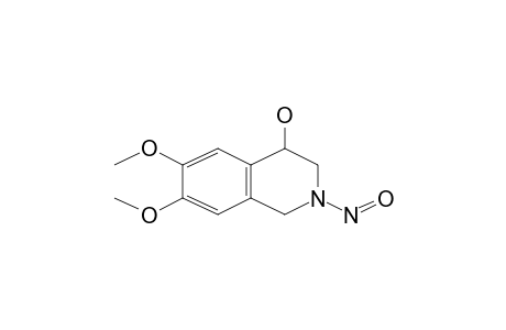 4-Isoquinolinol, 1,2,3,4-tetrahydro-6,7-dimethoxy-2-nitroso