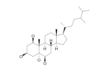 24-XI-METHYL-CHOLESTANE-1-BETA,3-BETA,5-ALPHA,6-BETA-TETROL