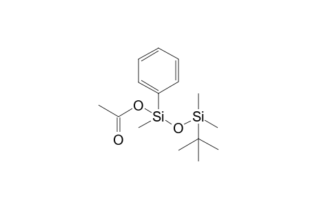 1-acetoxy-3-tert-butyl-1,3,3-trimethyl-1-phenyldisiloxane