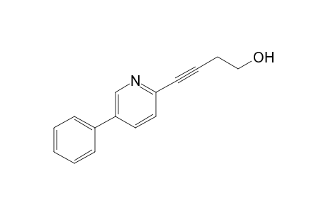 4-(5-phenyl-2-pyridinyl)-3-butyn-1-ol