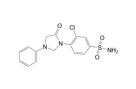 3-(2-chloro-4-sulfamoylphenyl)-1-phenyl-4-imidazolidinone