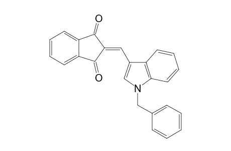 2-[(1-benzyl-1H-indol-3-yl)methylene]-1H-indene-1,3(2H)-dione