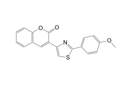 3-[2-(4-methoxyphenyl)-1,3-thiazol-4-yl]-2H-chromen-2-one