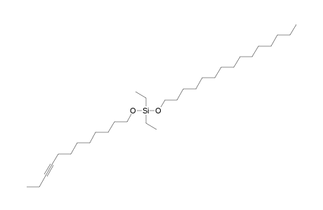 Silane, diethyl(dodec-9-ynyloxy)pentadecyloxy-