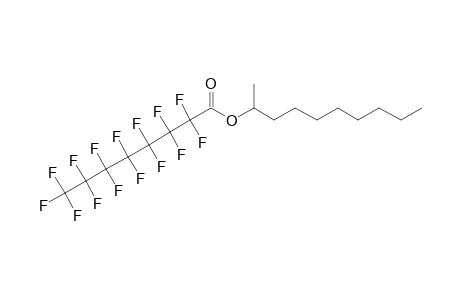 Pentadecafluorooctanoic acid, dec-2-yl ester