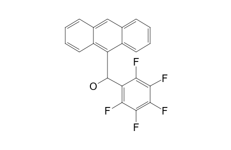 9-Anthracenyl-(2,3,4,5,6-pentafluorophenyl)methanol