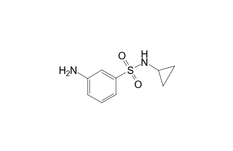 3-Amino-N-cyclopropylbenzene-1-sulfonamide