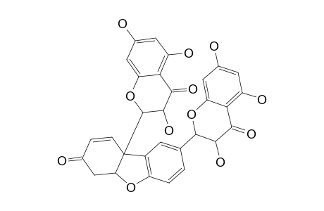 1''',2''',3''',4'''-TETRAHYDRO-3,5,7,3'',5'',7''-HEXAHYDROXY-4'''-KETO-3'-1''',4'-O-2'''-BIFLAVANONE