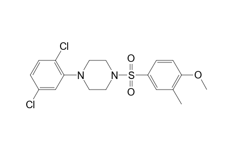 1-(2,5-dichlorophenyl)-4-(4-methoxy-3-methyl-phenyl)sulfonyl-piperazine