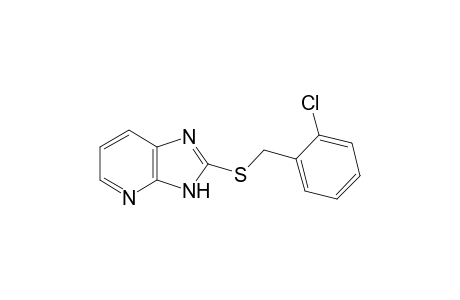 3H-Imidazo[4,5-b]pyridine, 2-(2-chlorobenzylthio)-