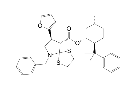 (1R,3R,4S)-8-Phenylmenthyl (8S,9R)-6-benzyl-8-(2-furyl)-1,4-dithia-6-azaspiro[4.4]nonan-9-carboxylate