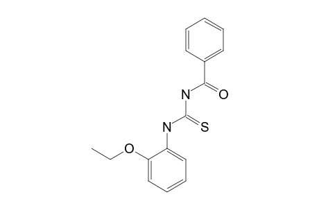 1-benzoyl-3-(o-ethoxyphenyl)-2-thiourea