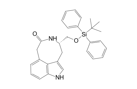 (S)-4-(t-Butyldiphenylsiloxymethyl)-1,3,4,5,6,7-hexahydro-6-oxopyrrolo[4,3,2-fg][3]benzazocine