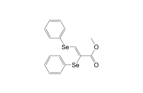 (Z)-2,3-bis(phenylseleno)-2-propenoic acid methyl ester