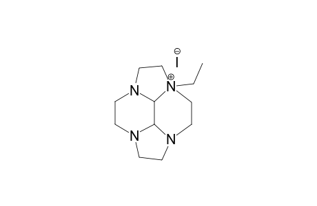 (1RS,13SR,14RS)-1-ETHYL-4,7,10-TRIAZA-1-AZONIATETRACYCLO-[5.5.2.0.(4,14)0.(10,13)]-TETRADECANE-IODIDE