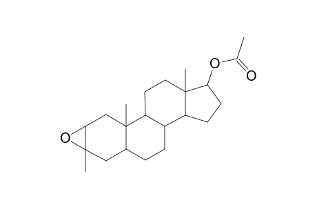 Androstan-17-ol, 2,3-epoxy-3-methyl-, acetate, (2.beta.,3.beta.,5.alpha.,17.beta.)-