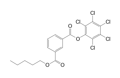 Isophthalic acid, pentachlorophenyl pentyl ester