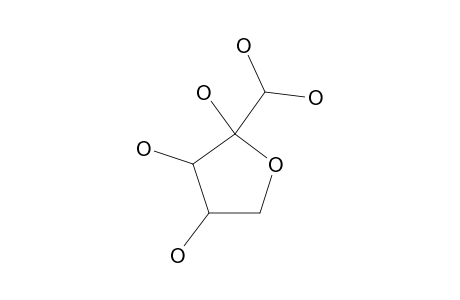 beta THREO KETOPENTOS-2-ULOFURANOSE EXOCYCLICHYDRATE