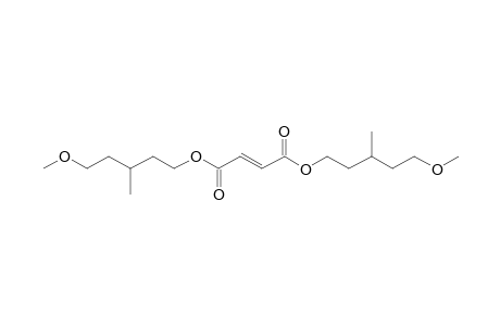 Fumaric acid, di(5-methoxy-3-methylpentyl) ester