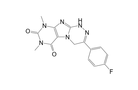 3-(4-Fluoro-phenyl)-6,8-dimethyl-1,4-dihydro-8H-1,2,4a,6,8,9-hexaaza-fluorene-5,7-dione