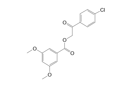 3,5-dimethoxybenzoic acid, p-chlorophenacyl ester