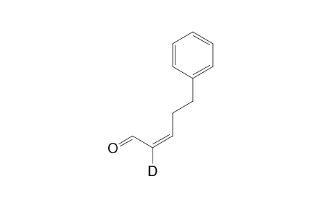 2-Deuterio-5-phenyl-2(Z)-pentenal