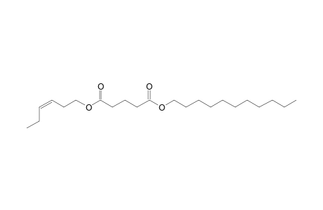 Glutaric acid, cis-hex-3-enyl undecyl ester