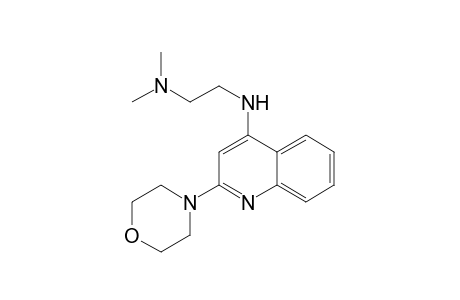 N-[2-(Dimethylamino)ethyl]-2-morpholinoquinolin-4-amine