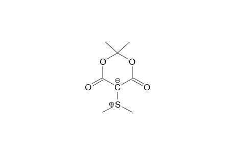 dimethylsulfonium 2,2-dimethyl-4,6-dioxo-m-dioxan-5-ylide